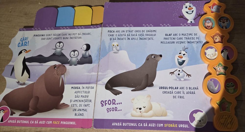 Carte cu sunete Animale Salbatice