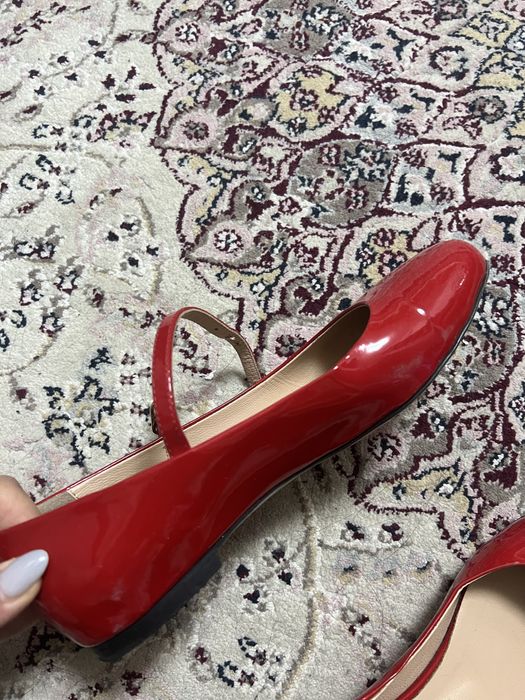 Балетки красные