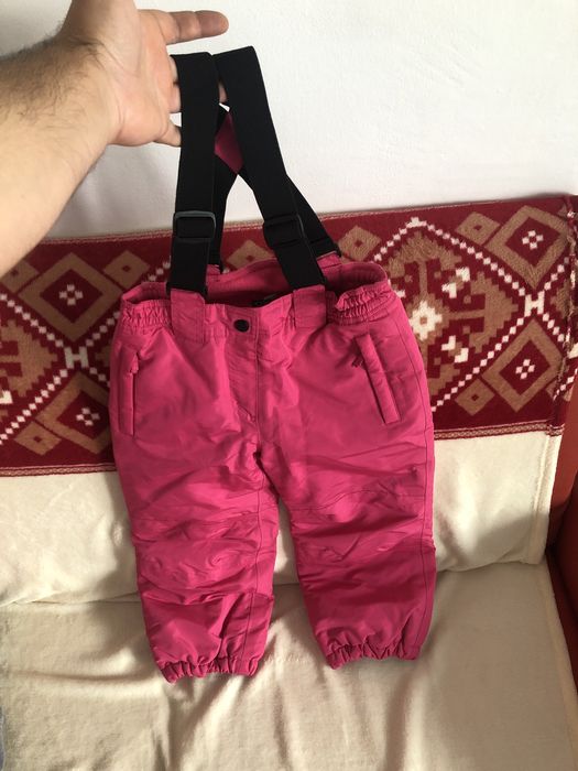 Pantaloni fetițe roz iarna 6 ani +