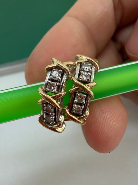 Серьги с бриллиантами