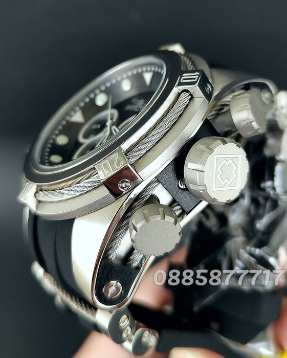 INVICTA Bolt Zeus Silver 53 mm, Инвикта нов ръчен часовник