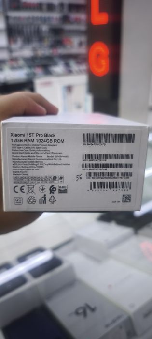 xiaomi 15T pro  12/1024 titan gray