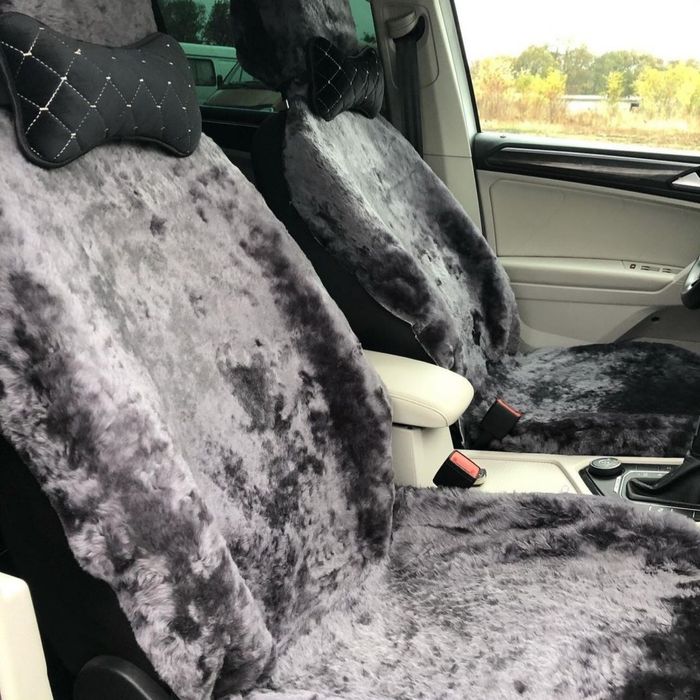 Меховые чехлы на автомобиль