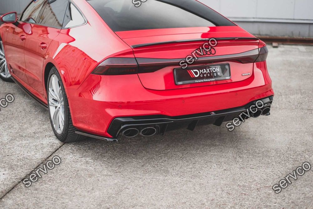 Prelungire bara spate Audi A7 C8 S-Line 2017- v1 - Maxton Design