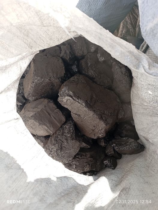 Уголь в мешках шубаркуль
