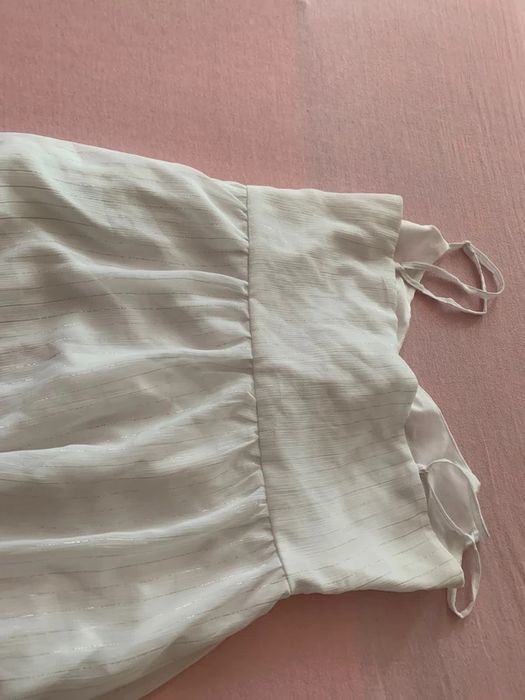 Rochie alba L H&M