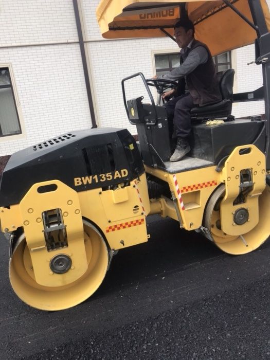 Аренда асфальтный виброкаток .и одновальцовый трамбовочный каток