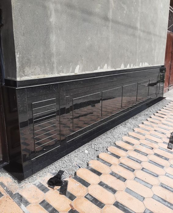 Укладка кафель, цоколь, брусчатка,  корка,. Мрамор.  Летний кухня