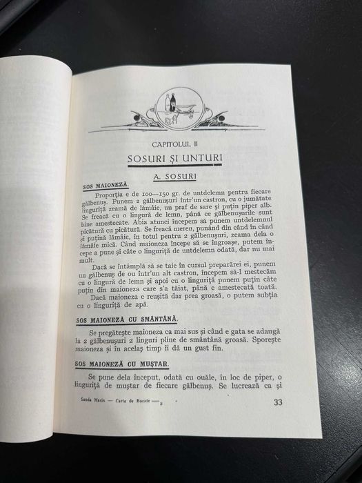Carte de Bucate - Sanda Marin (1936)