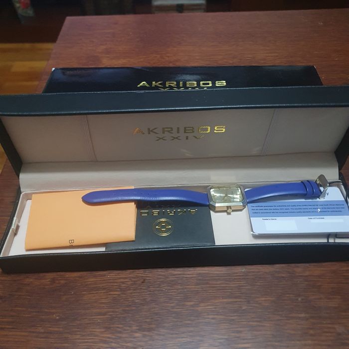 Ceas dama AKRIBOS cu diamant pt femei