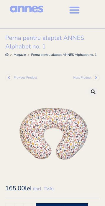 Perna alaptare Annes