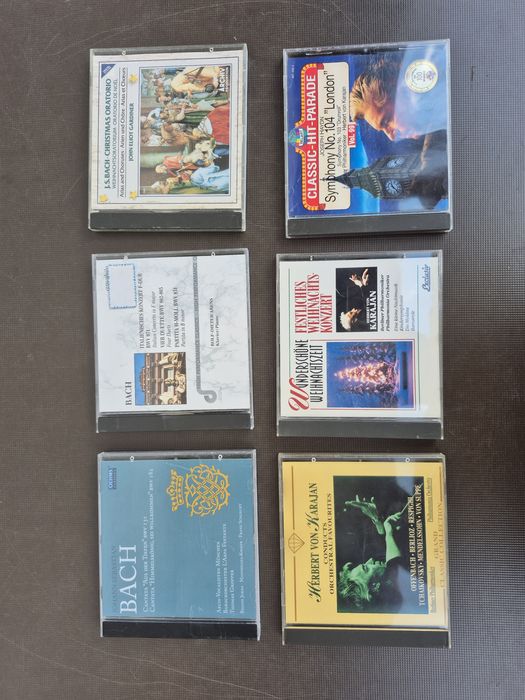 Vând lot 30 CD,muzica clasica Vivaldi, Hayden, Bach, Beethoven,Brahms, Handel