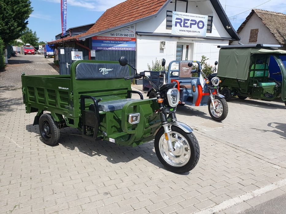 Triciclu electric Cargo 700Move Eco  Basculare Hidraulică 25km/h