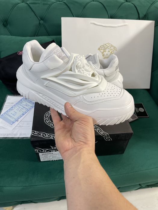 Adidasi Versace Odissea piele naturala Full Box colectie noua