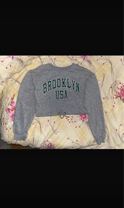 crop top cu maneca lunga