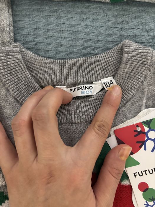 Новогодние кофты для детей