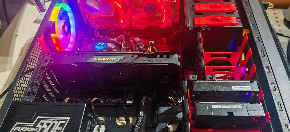 Гейм PC I5 10400F/16Gb/256Gb SSD+1.25Tb HDD/Gigabyte Trio 1660 Super