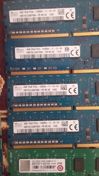 Процессор Intel Core i5-4590 и ОЗУ.