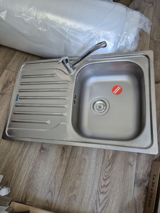 Chiuveta inox + baterie - Franke