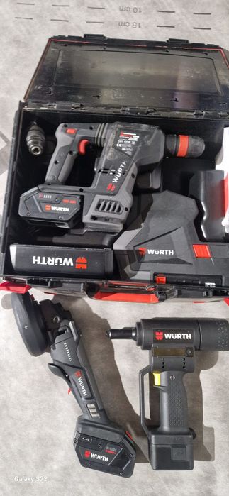 Wurth set scule pe acumulator