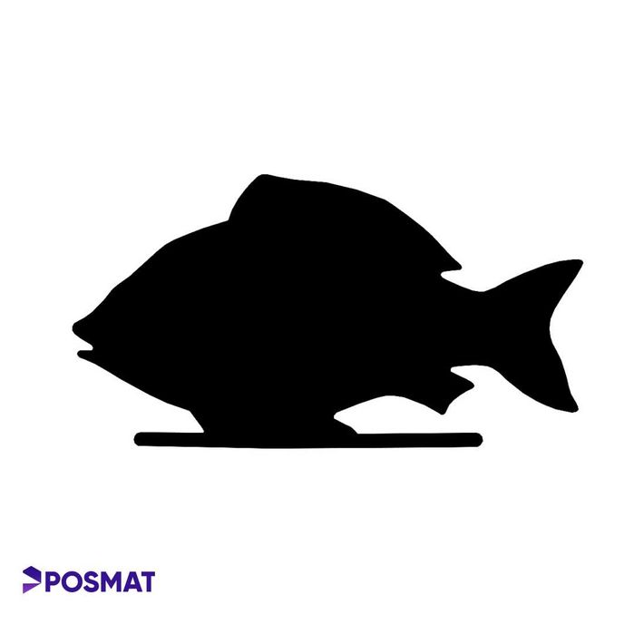 Ценник. Ценникодержатель. Меловая табличка «Рыба» BB FISH