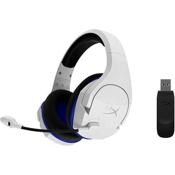 Casti Gaming Wireless Kingston HyperX Cloud Stinger Alb PS4 PS5 PC adaptor USB Nou Sigilate