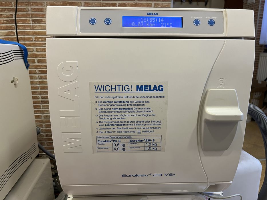 Autoclav sterilizator Melag 23 VS+ clinica stomatologie dental