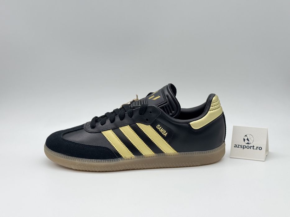 Adidas Samba Messi Indoor Noi Originali (40 2/3)