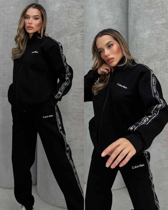 Комплект шанел черен хл кафяв л