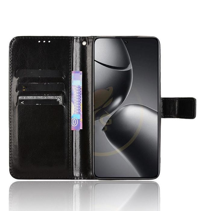 Кожен калъф тип тефтер за samsung galaxy s26+ plus