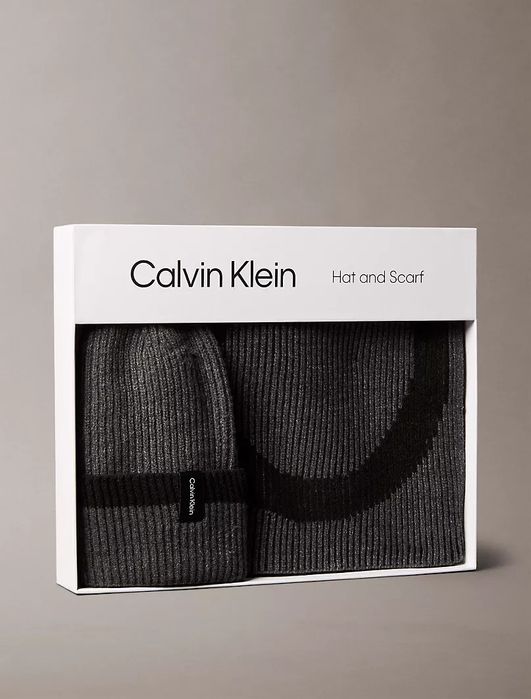 Шарф и шапка Подарочный Набор Calvin Klein