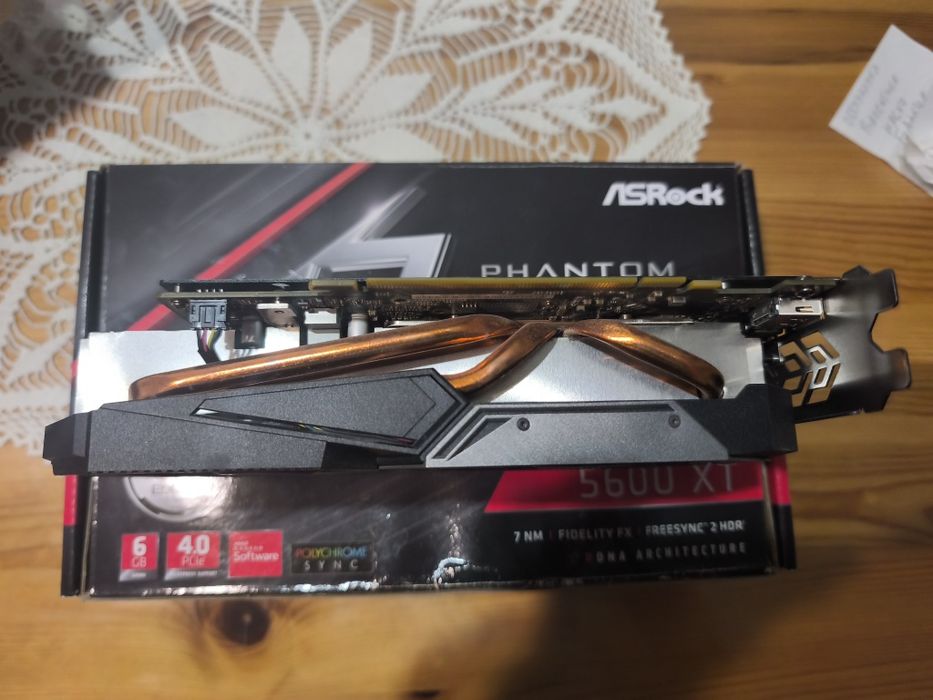 Видеокарта ASRock Phantom Gaming Radeon RX 5600 XT 6GB OC