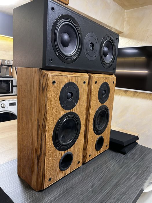 Тонколони Kirksaeter център и фронтални ОТЛИЧНИ!