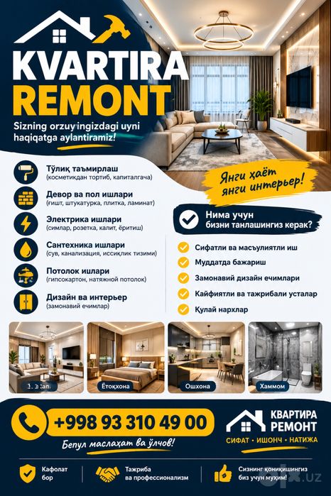 Remont kvartira ustalar