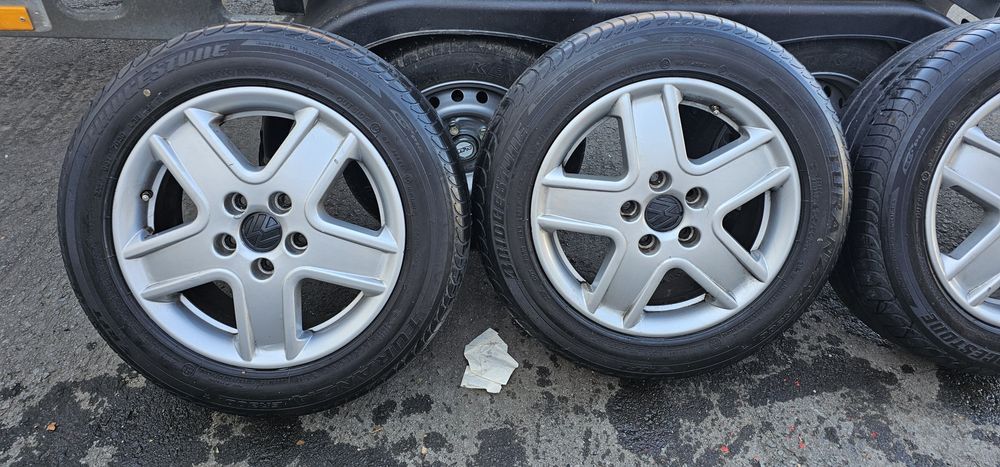 Set jante aliaj pe 16 original vw sharan 5x112 pe 16