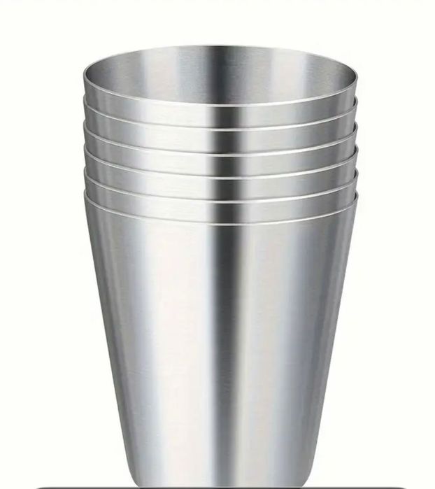 Set 6 pahare shot din inox