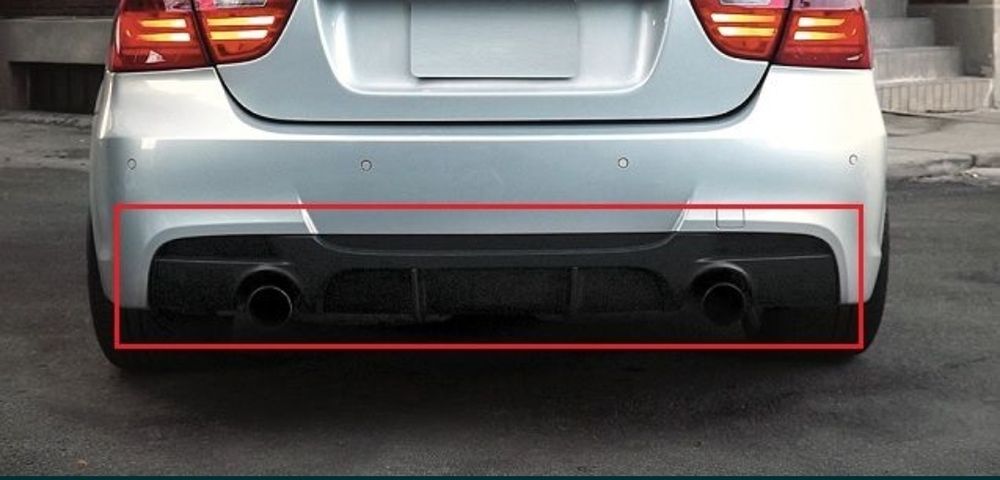 Difuzor bara spate BMW Seria 3  E92 E93  model 355i M performance