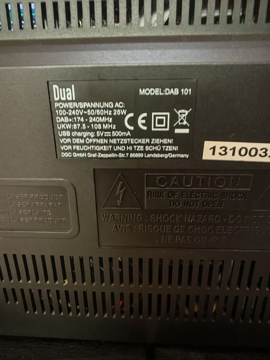 Radio CD  DUAL. DAB+