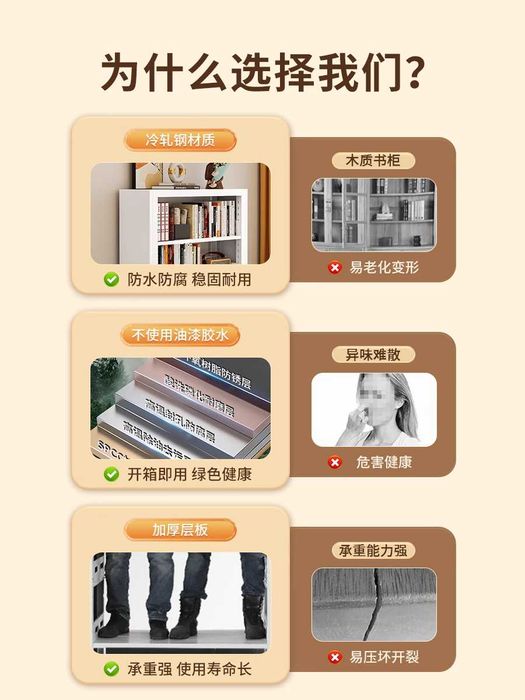 Стальной книжный стеллаж/ Детская книжная полка