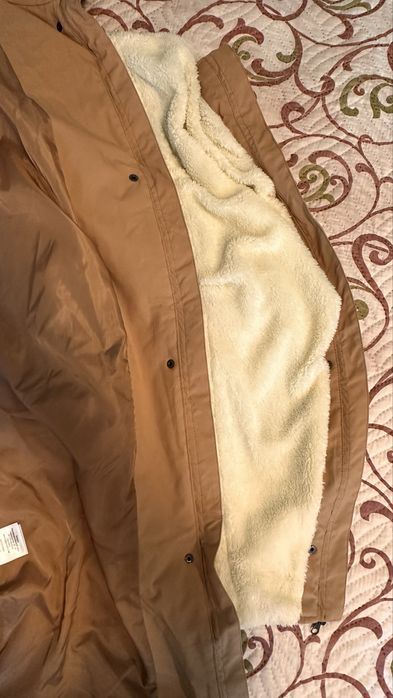 Ватирано яке за бременни с приставка за бебеносене