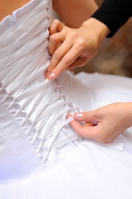 Пышное свадебное платье