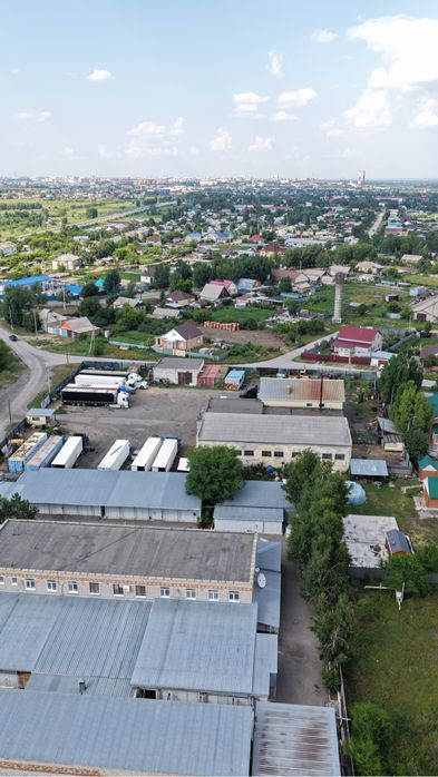 Промбаза в жилом массиве Амангельды