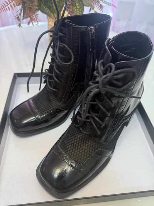 Ботильоны демисезонные, б/у.