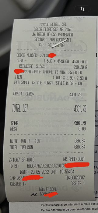 RARITATE, Iphone 13 mini GREEN 256gb SIGILAT, nou cu factura