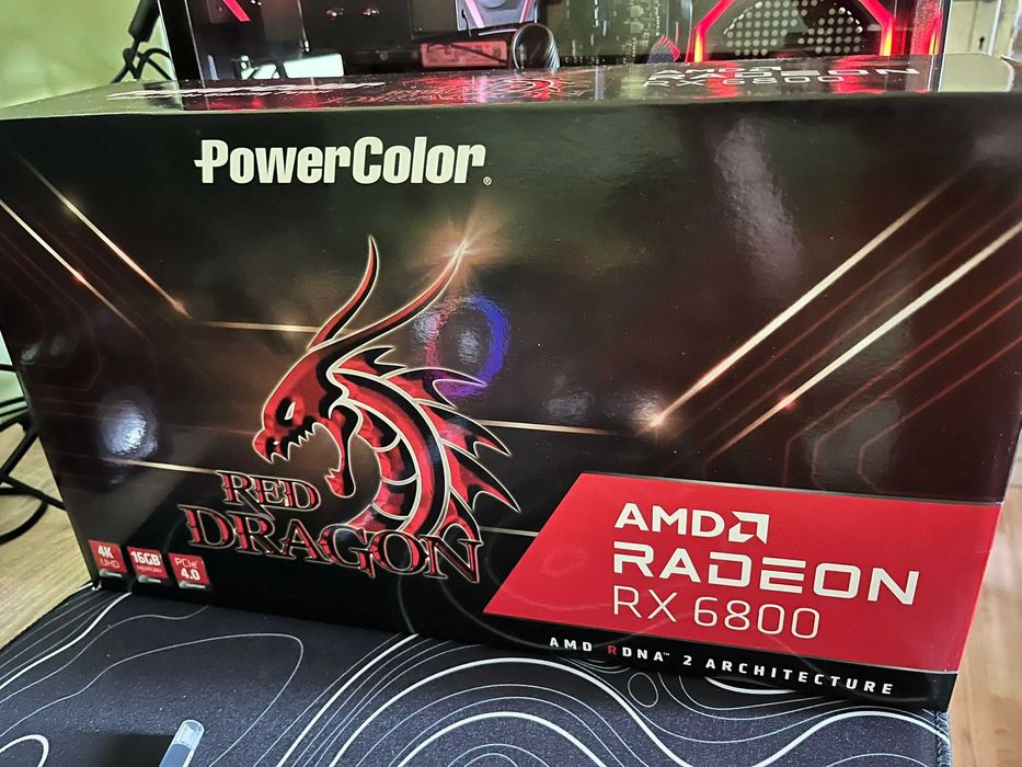 Placa video amd rx 6800 powercolor