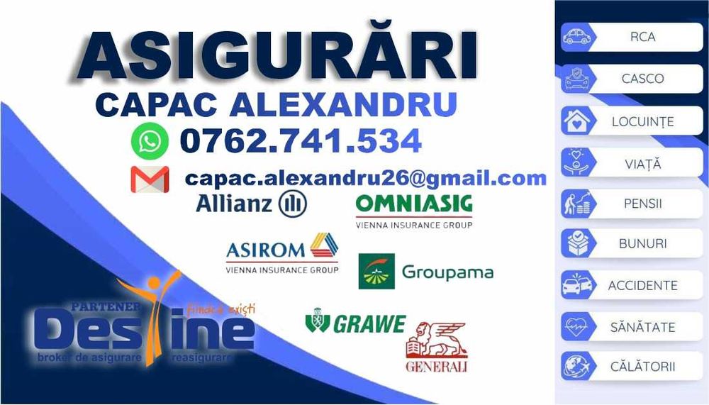 Asigurări RCA/CASCO