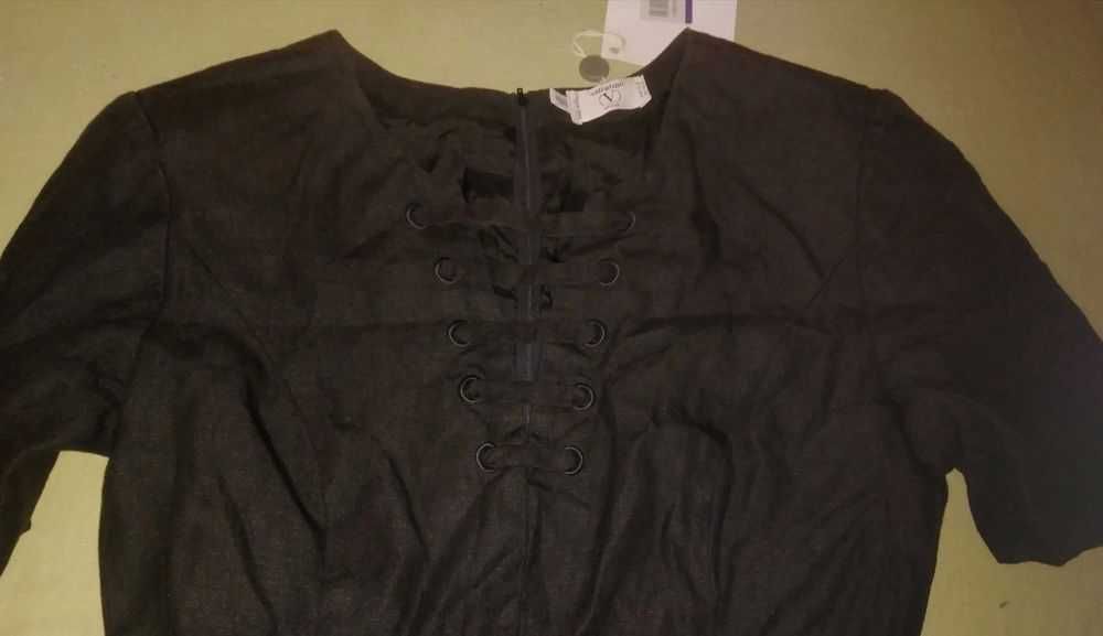 Rochie Noua din in, originala Valentino, made in Italy, mar. S/M