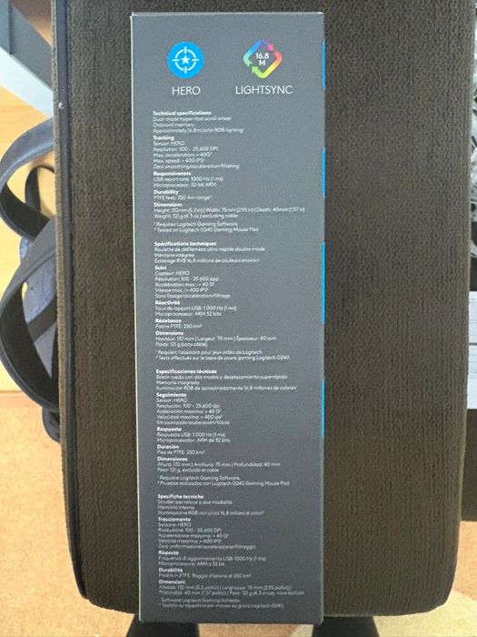 Mouse Gaming Logitech G502 Hero Wired