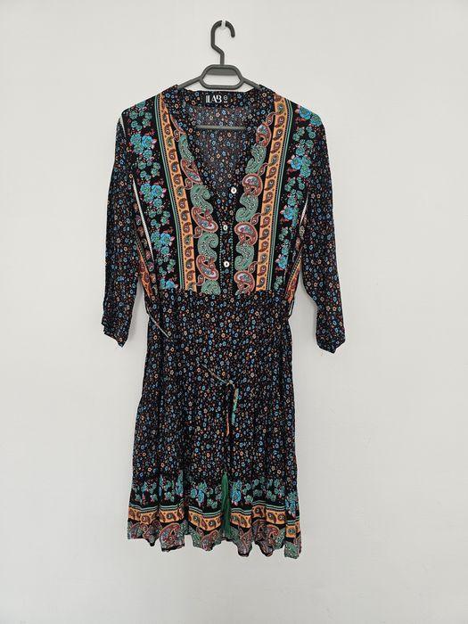 Rochie cu flori marime 38