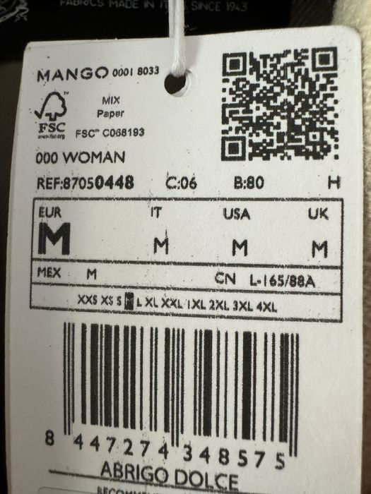 Палто MANGO-Ново!!!